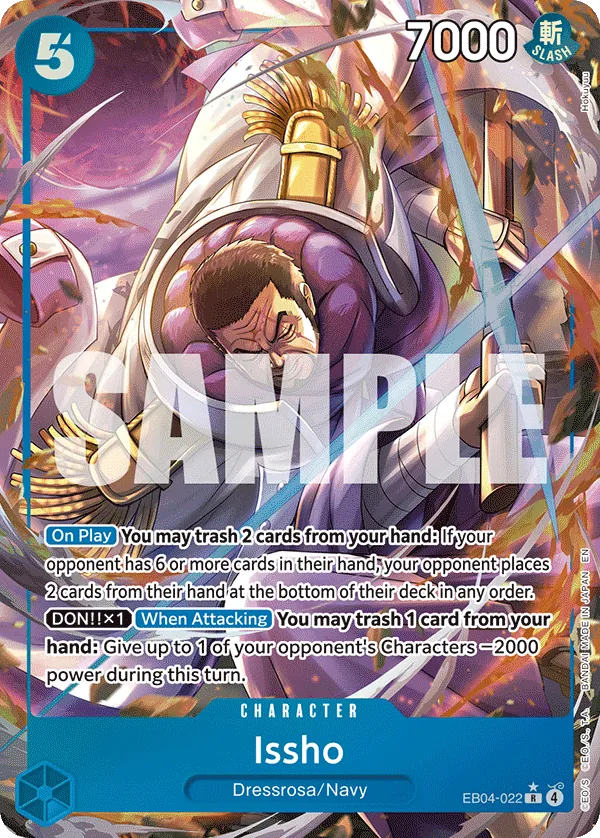 Issho (Alternate Art) - Extra Booster: Memorial Collection (EB04-022)