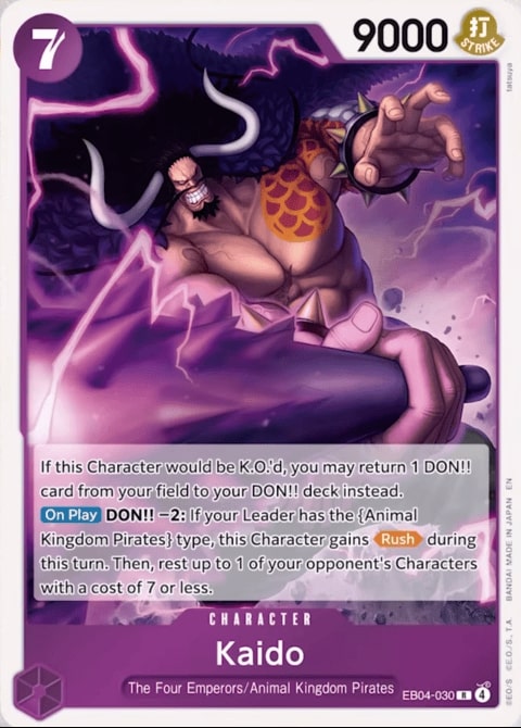 Kaido - Extra Booster: Memorial Collection (EB04-030)