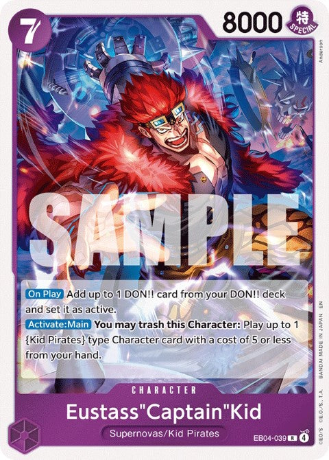 Eustass Captain Kid - Extra Booster: Memorial Collection (EB04-039)