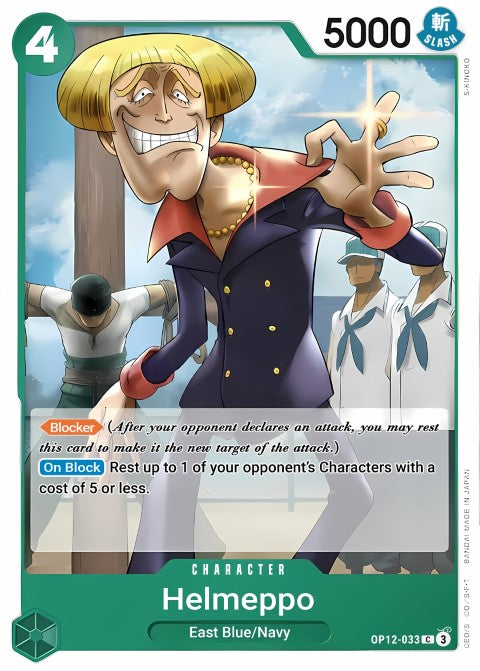 Helmeppo - Legacy of the Master (OP12-033)