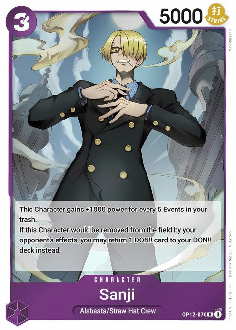 Sanji - Legacy of the Master (OP12-070)