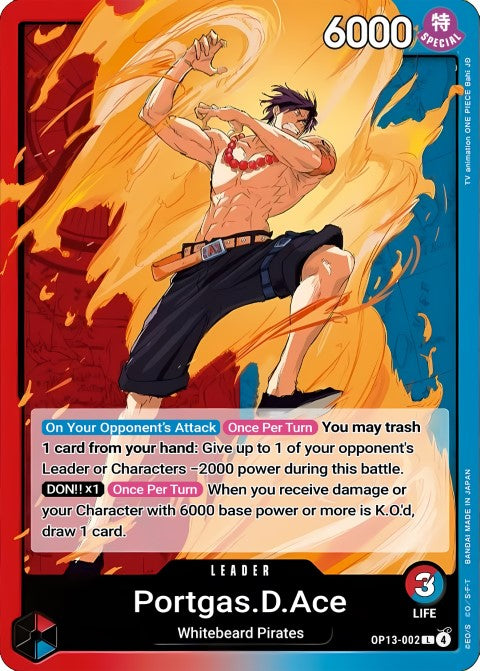 Portgas D Ace - Carrying On His Will (OP13-002)