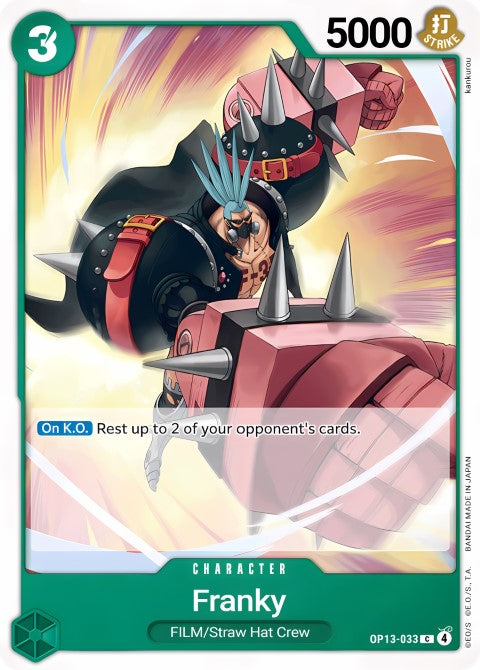 Franky - Carrying On His Will (OP13-033)