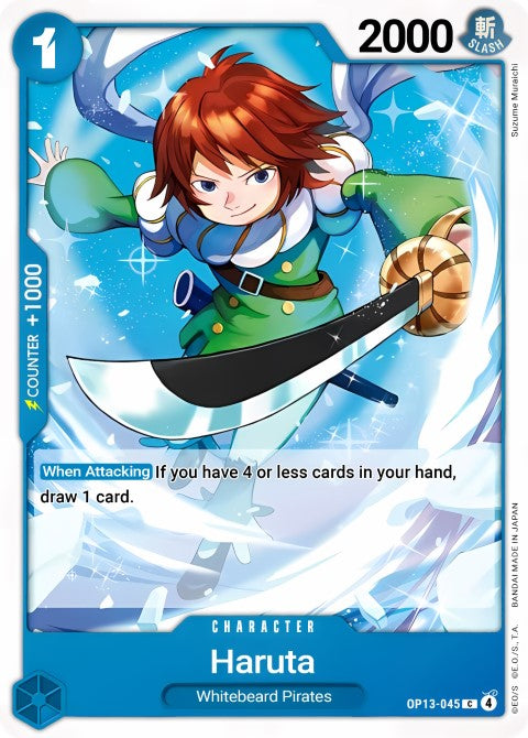 Haruta - Carrying On His Will (OP13-045)