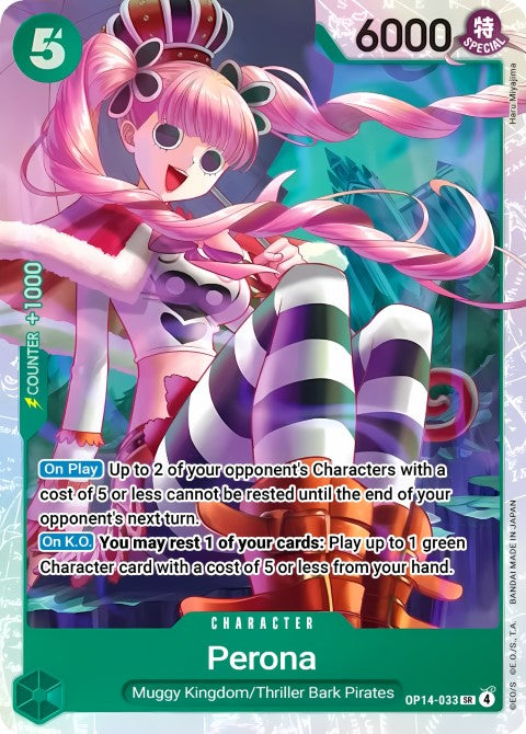Perona - The Azure Sea's Seven (OP14-033)