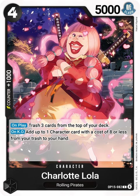 Charlotte Lola (OP15-082) - Adventure on Kami's Island (OP15-EB04)