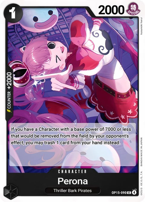 Perona (OP15-090) - Adventure on Kami's Island (OP15-EB04)