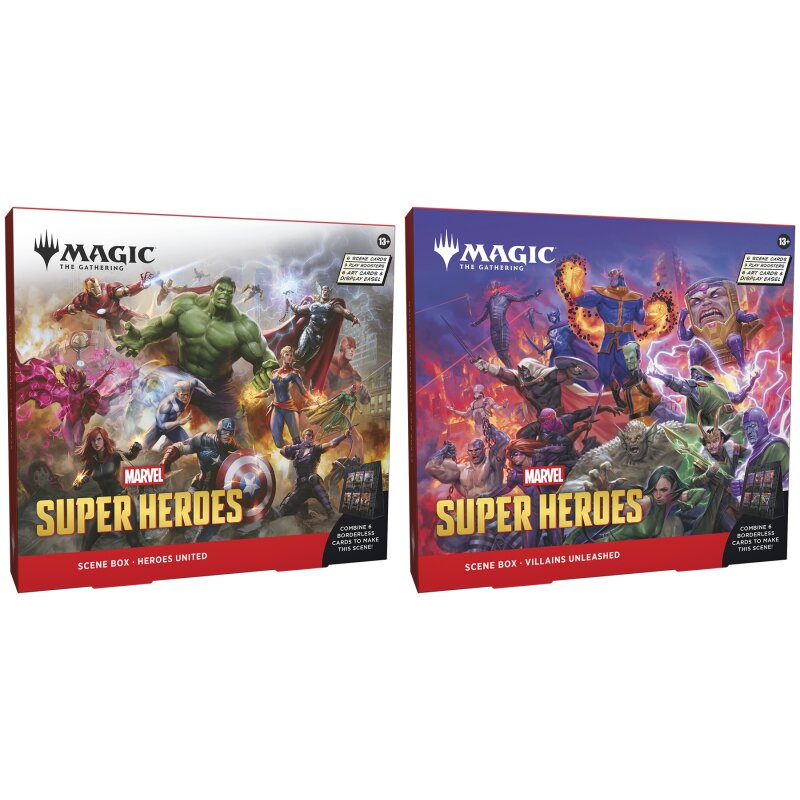 Magic: The Gathering - Marvel Super Heroes Scene Box Set (Pre-Order)