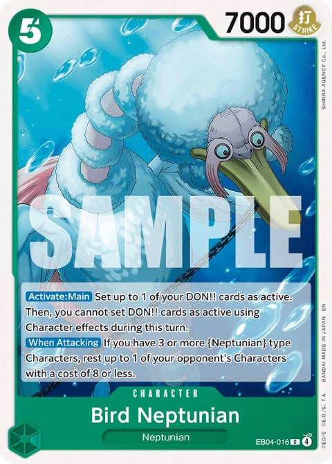 Bird Neptunian - Extra Booster: Memorial Collection (EB04-016)