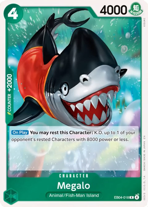 Megalo - Extra Booster: Memorial Collection (EB04-018)