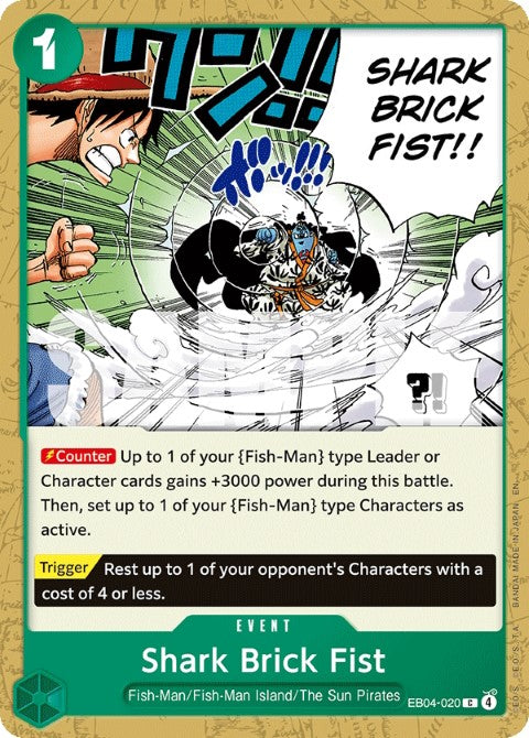 Shark Brick Fist - Extra Booster: Memorial Collection (EB04-020)