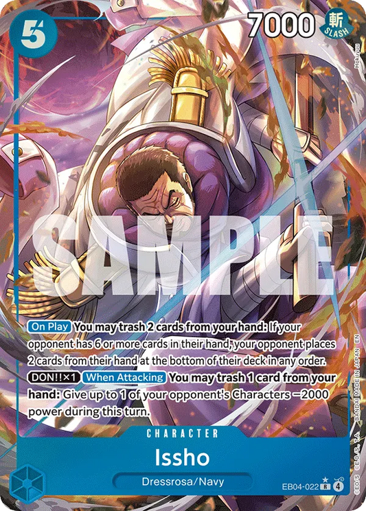 Issho (Alternate Art) - Extra Booster: Memorial Collection (EB04-022)