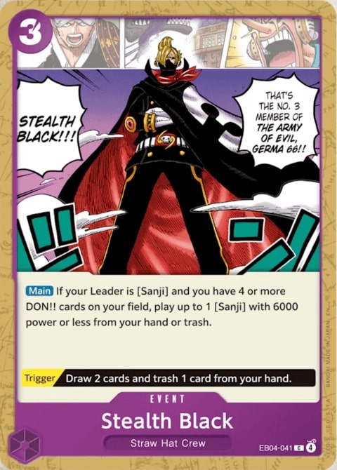 Stealth Black - Extra Booster: Memorial Collection (EB04-041)