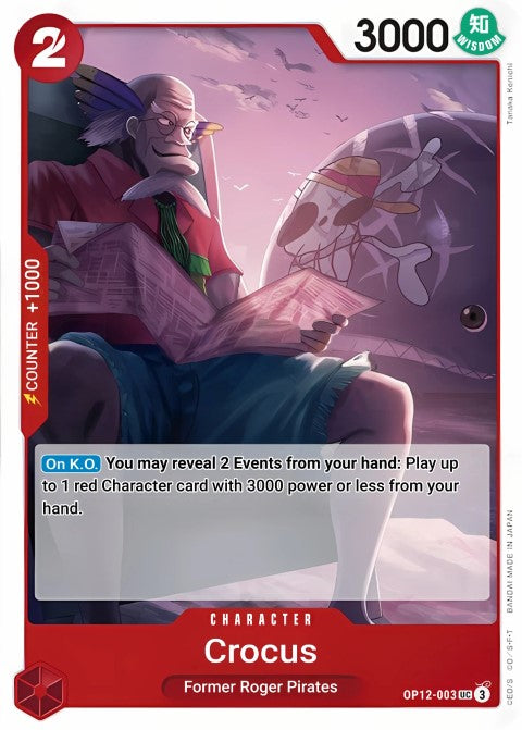 Crocus - Legacy of the Master (OP12-003)