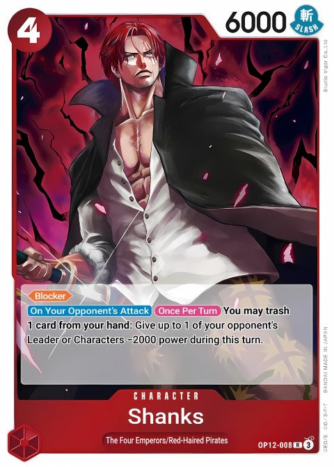 Shanks - Legacy of the Master (OP12-008)