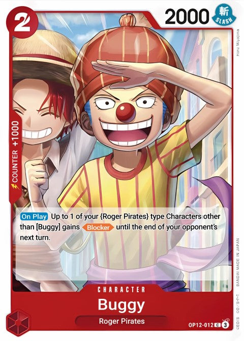 Buggy - Legacy of the Master (OP12-012)