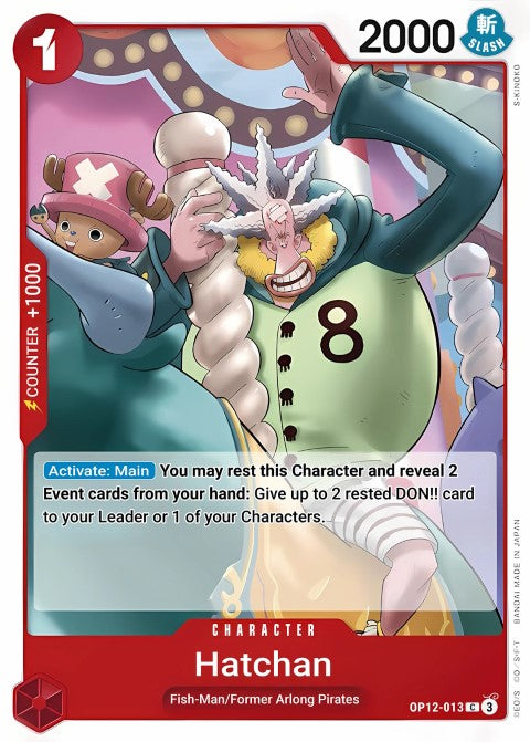Hatchan - Legacy of the Master (OP12-013)
