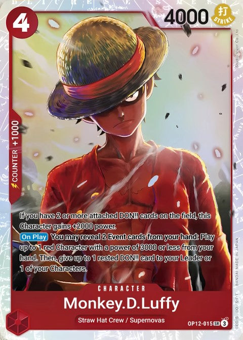 Monkey.D.Luffy - Legacy of the Master (OP12-015)