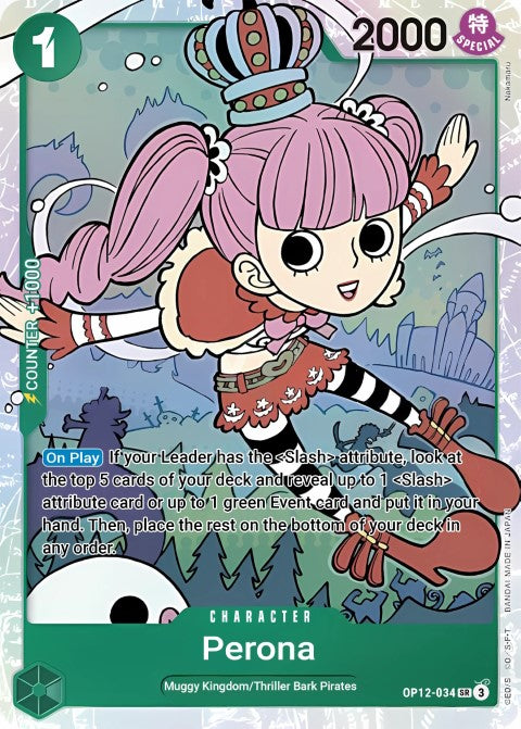 Perona - Legacy of the Master (OP12-034)