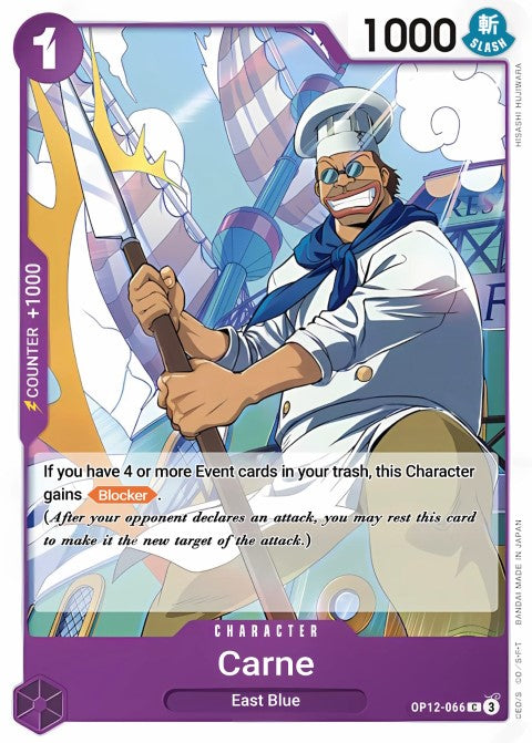 Carne - Legacy of the Master (OP12-066)