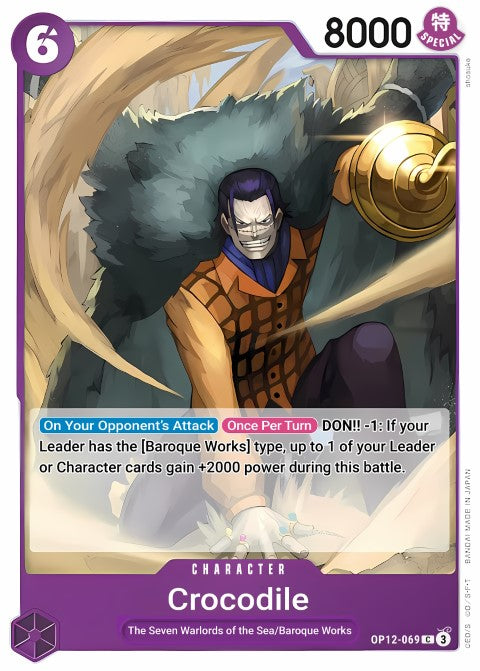Crocodile - Legacy of the Master (OP12-069)