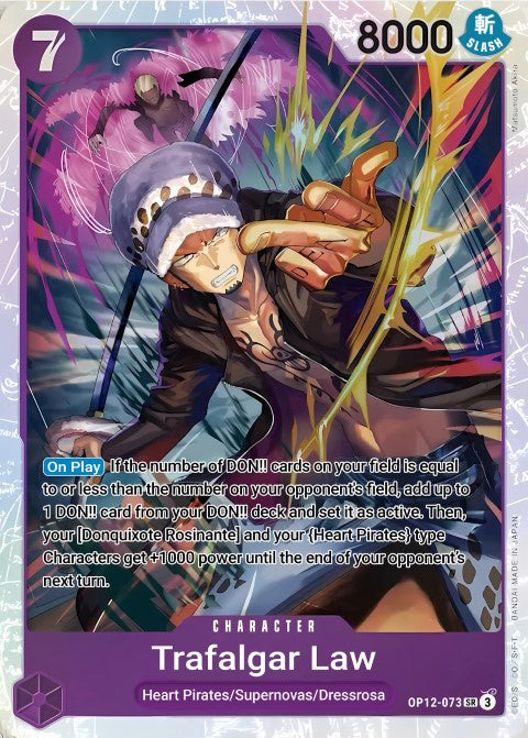 Trafalgar Law - Legacy of the Master (OP12-073)