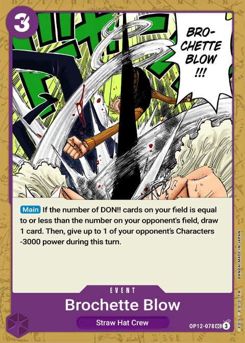 Brochette Blow - Legacy of the Master (OP12-078)