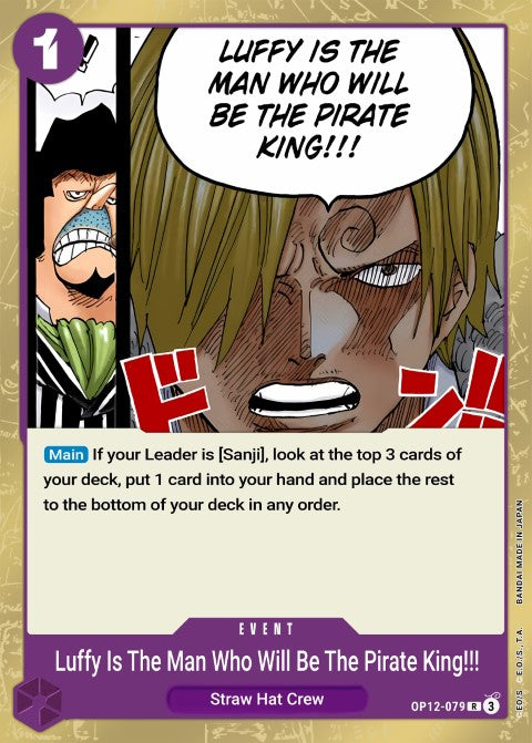 Luffy King of Pirates Event 2 - Legacy of the Master (OP12-079)