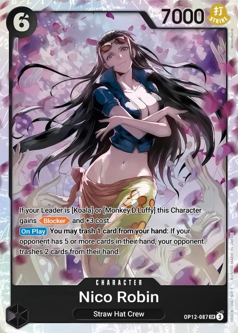 Nico Robin - Legacy of the Master (OP12-087)