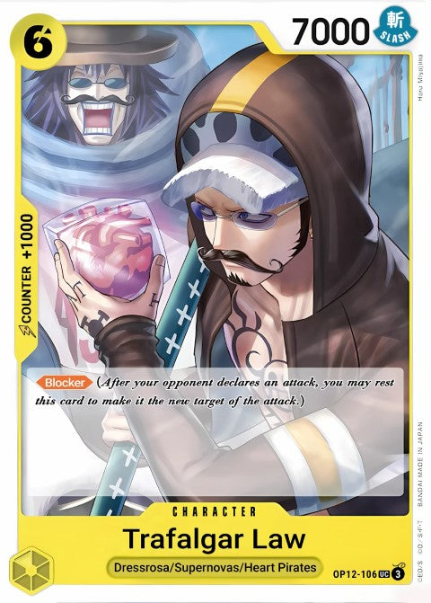 Trafalgar Law - Legacy of the Master (OP12-106)