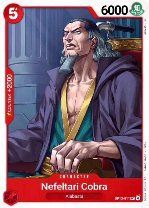 Nefeltari Cobra - Carrying On His Will (OP13-011)