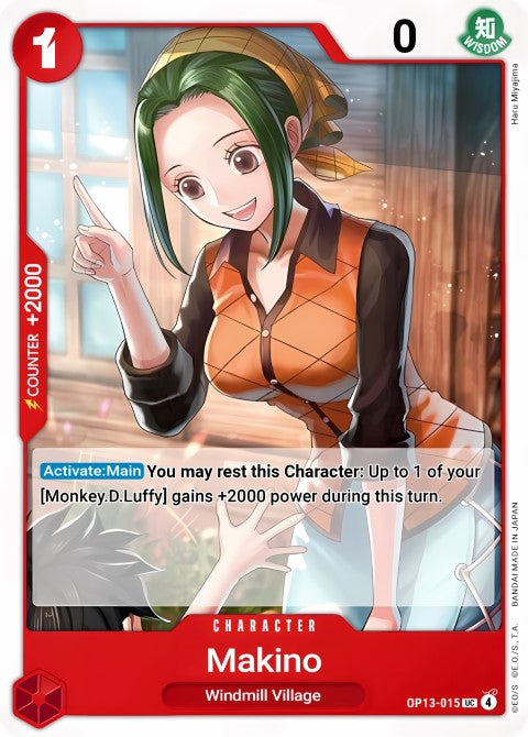 Makino - Carrying On His Will (OP13-015)