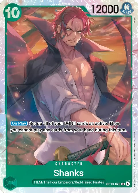 Shanks - Carrying On His Will (OP13-028)