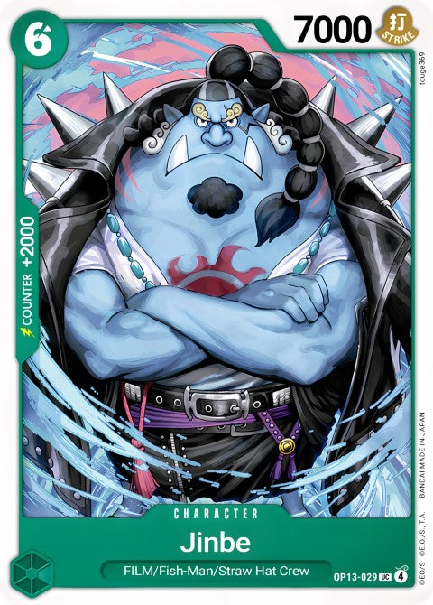 Jinbe - Carrying On His Will (OP13-029)