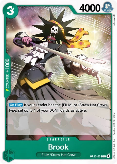 Brook - Carrying On His Will (OP13-034)
