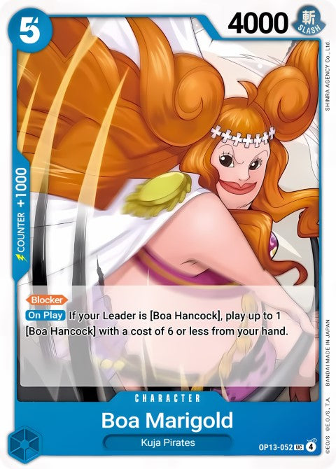 Boa Marigold - Carrying On His Will (OP13-052)