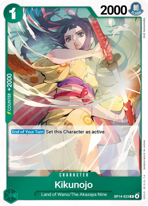 Kikunojo - The Azure Sea's Seven (OP14-023)