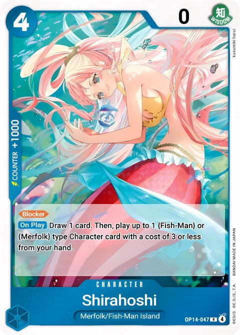 Shirahoshi - The Azure Sea's Seven (OP14-047)