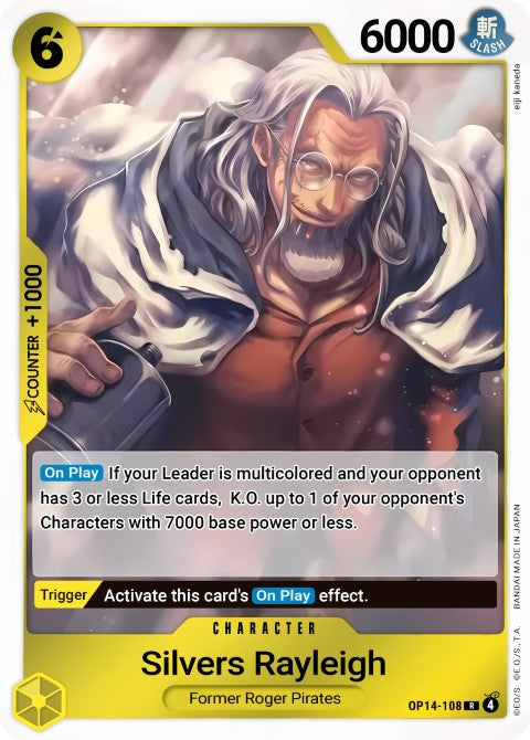 Silvers Rayleigh - The Azure Sea's Seven (OP14-108)