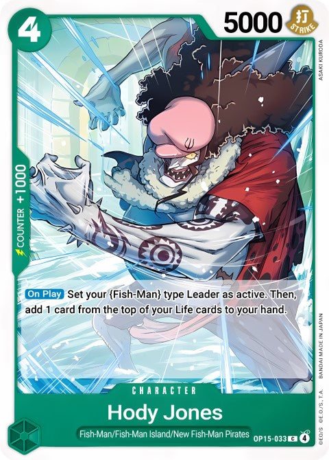 Hody Jones (OP15-033) - Adventure on Kami's Island (OP15-EB04)