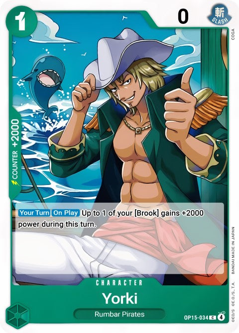 Yorki (OP15-034) - Adventure on Kami's Island (OP15-EB04)