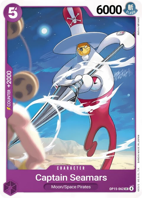 Captain Seamars (OP15-062) - Adventure on Kami's Island (OP15-EB04)