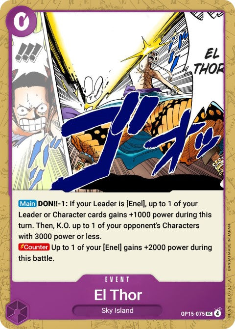 El Thor (OP15-075) - Adventure on Kami's Island (OP15-EB04)