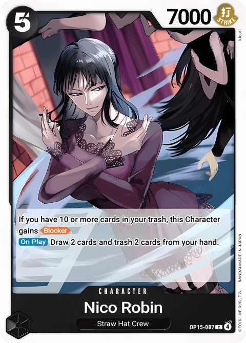 Nico Robin (OP15-087) - Adventure on Kami's Island (OP15-EB04)