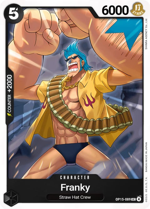 Franky (OP15-089) - Adventure on Kami's Island (OP15-EB04)