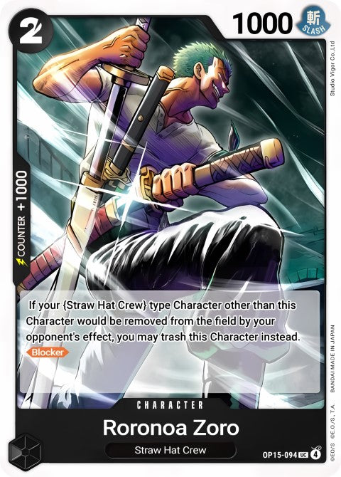 Roronoa Zoro (OP15-094) - Adventure on Kami's Island (OP15-EB04)