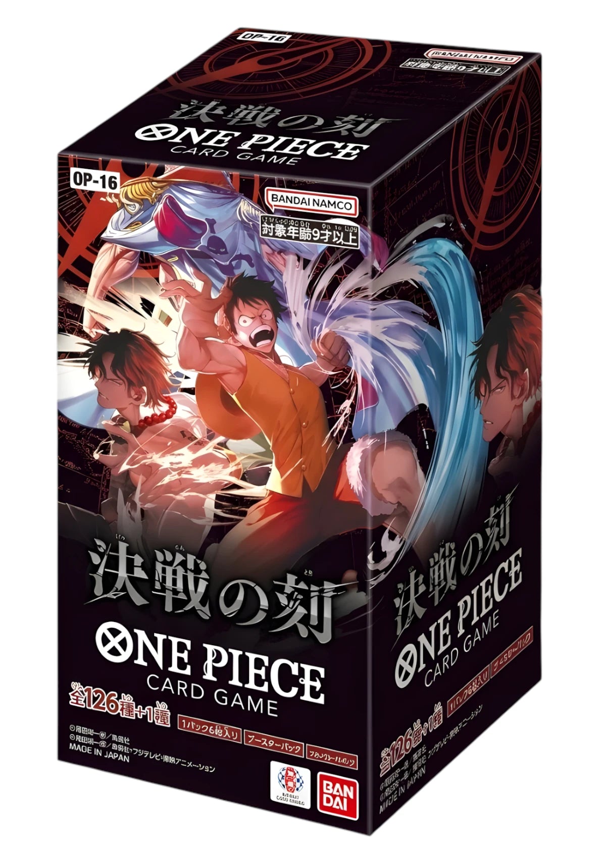 The Time of Battle Booster Box - The Time of Battle (OP16) - Japanese - (Pre-Order)