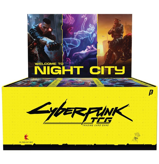 Cyberpunk TCG - Welcome To Night City - Booster Display (Pre-Order)