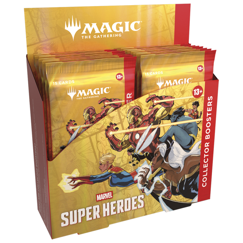 Magic: The Gathering - Marvel Super Heroes Collector Booster Box (Pre-Order)