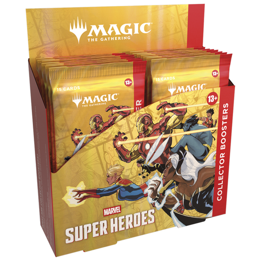 Magic: The Gathering - Marvel Super Heroes Collector Booster Box (Pre-Order)